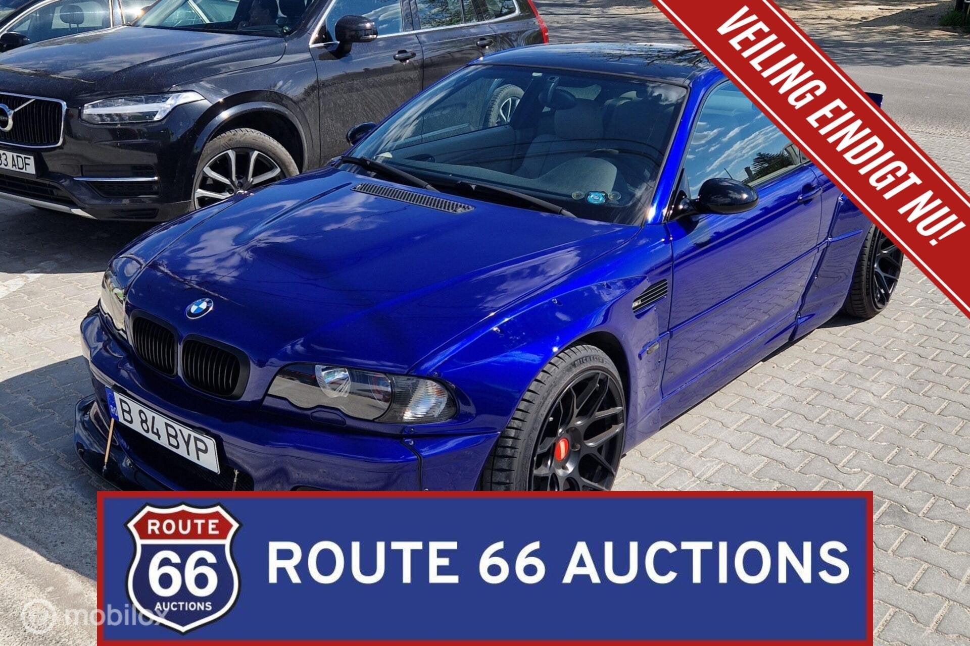 BMW M3 Coupe | 2001 | Route 66 Auctions, Auto's, Zwart, Bedrijf, Handgeschakeld, Overige carrosserie