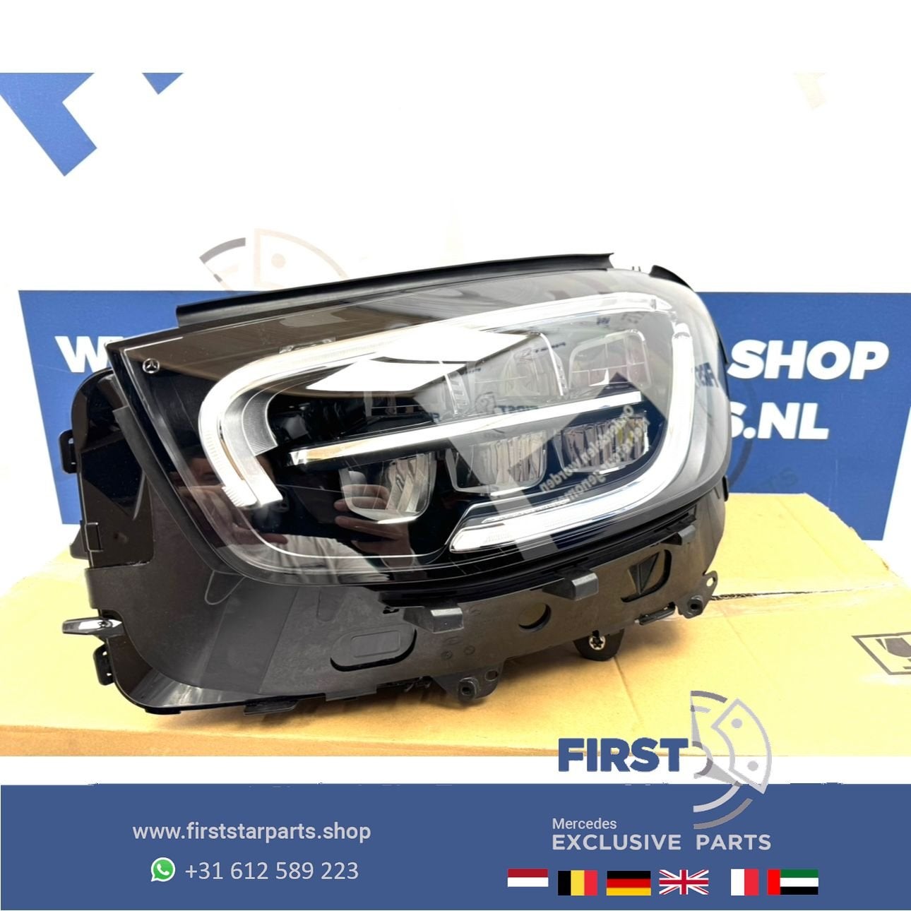 W253 KOPLAMP LINKS FACELIFT GLC A2539068101 HP LED C253 Merc, Auto-onderdelen, Gebruikt, -, Ophalen of Verzenden, -
