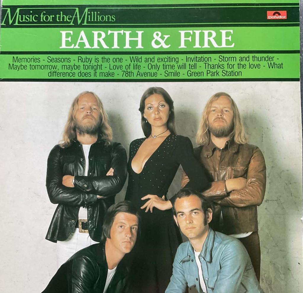 lp - Music for the Millions "Earth & Fire", Cd's en Dvd's, Vinyl | Overige Vinyl, Complilatie, Ophalen of Verzenden, 1970 - 1979