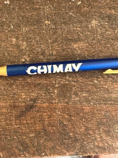 Trappist Chimay stylo blauw, Verzamelen, Ophalen, Gebruikt, Overige typen, Overige merken