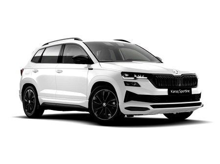 Skoda Karoq 1.5 TSI ACT Sportline DSG, Auto's, Automaat, Wit, Karoq, SUV of Terreinwagen