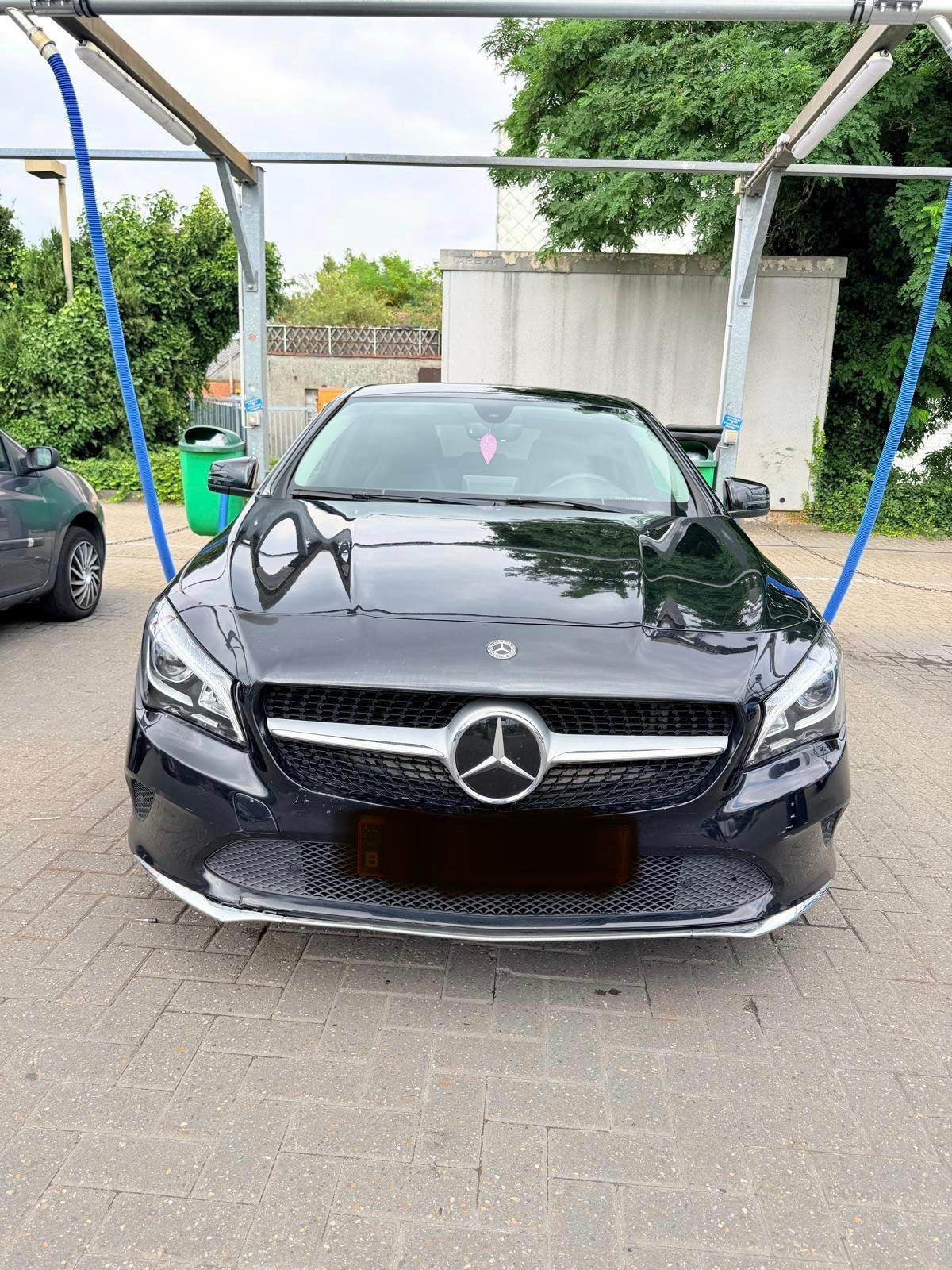 Mercedes benz, Noir, cla 180 d 1.6  12/2017  117000km, Auto's, CLA, Zwart, Sound system, 5 deurs