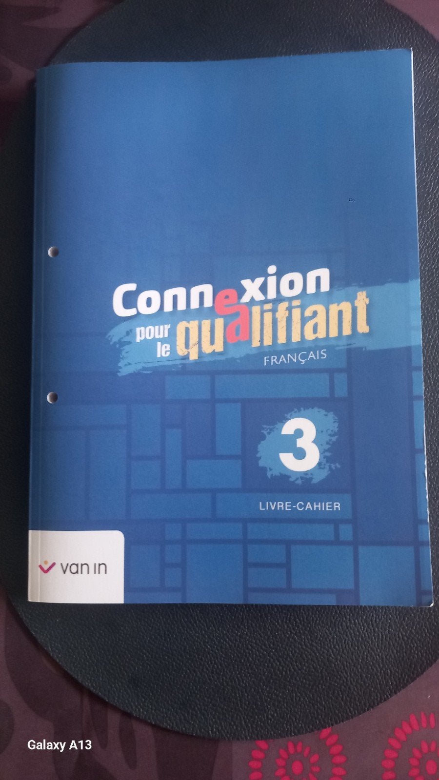 Connexion pour le qualifiant 3 - livre-cahier, Livres, Enlèvement, Neuf, Secondaire, Français