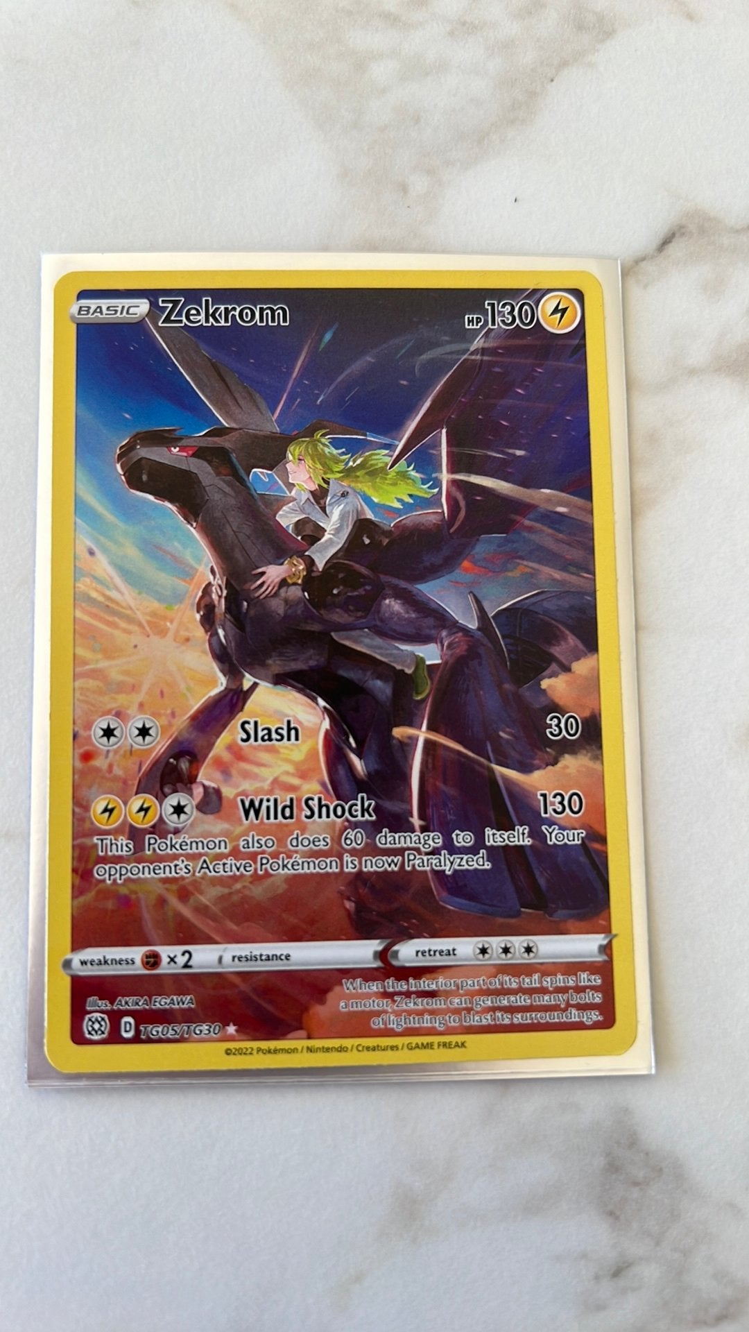 Full art zekrom, Ophalen of Verzenden, Zo goed als nieuw