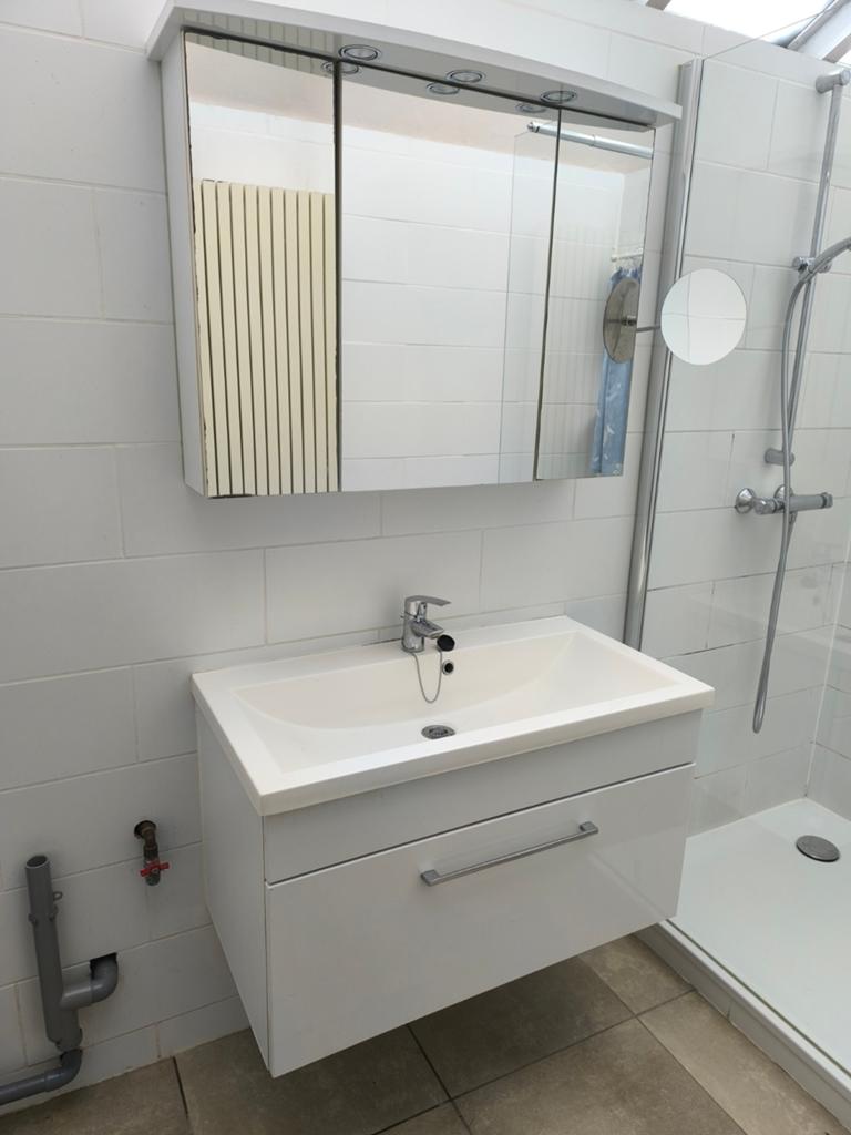 Badkamermeubel en spiegelkast, Huis en Inrichting, Badkamer | Badkamermeubels, Ophalen, Spiegelkast