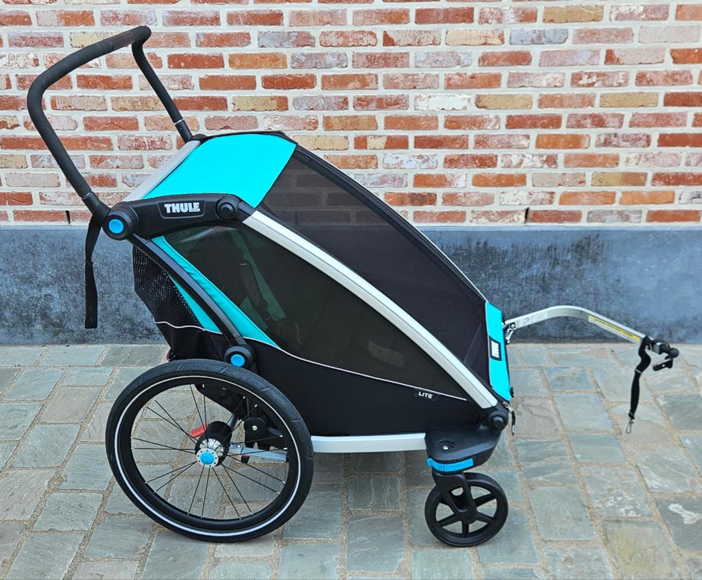 Thule Chariot Lite 2 (2-zit), Fietsen en Brommers, Ophalen, Opvouwbaar