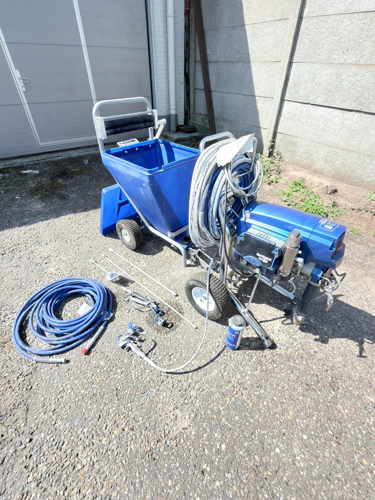 Graco texspray markX complete set, Bricolage & Construction, Matériel de peinture, Comme neuf, Enlèvement