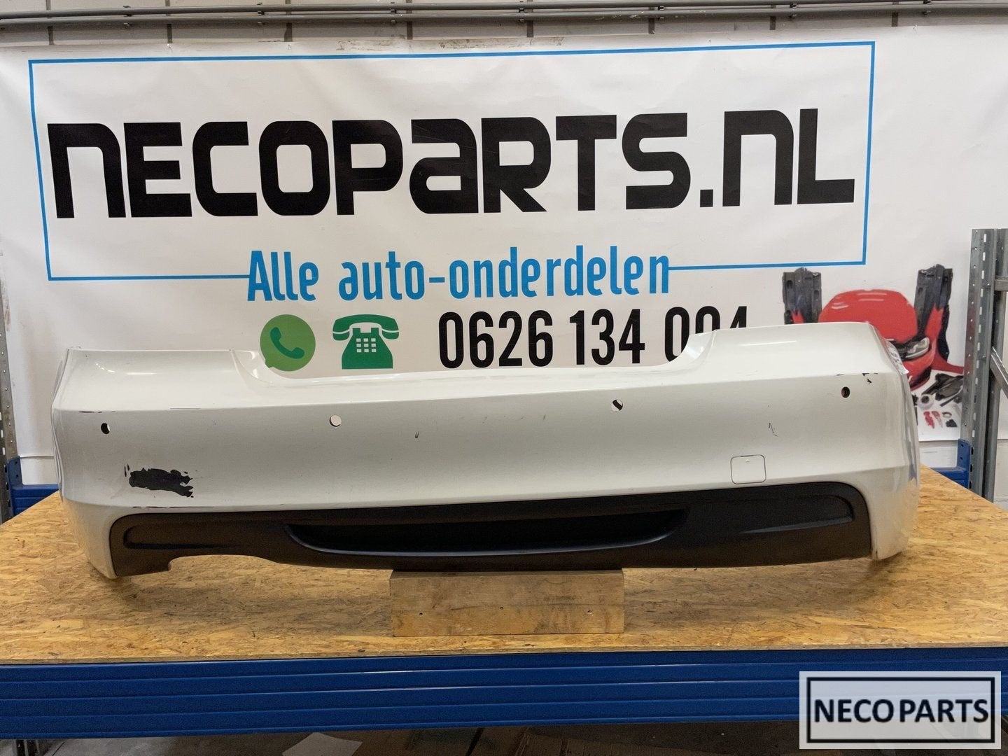 BMW 1 SERIE E82 E88 M ACHTERBUMPER BUMPER ORIGINEEL, Auto-onderdelen, Gebruikt, -, -, Ophalen of Verzenden