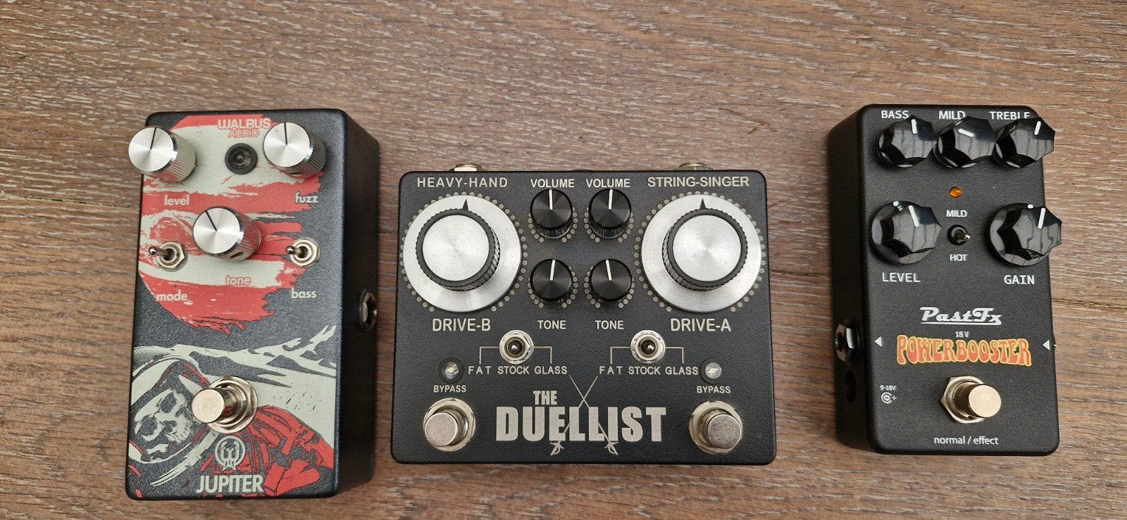 3 top pedals, Muziek en Instrumenten, Verzenden