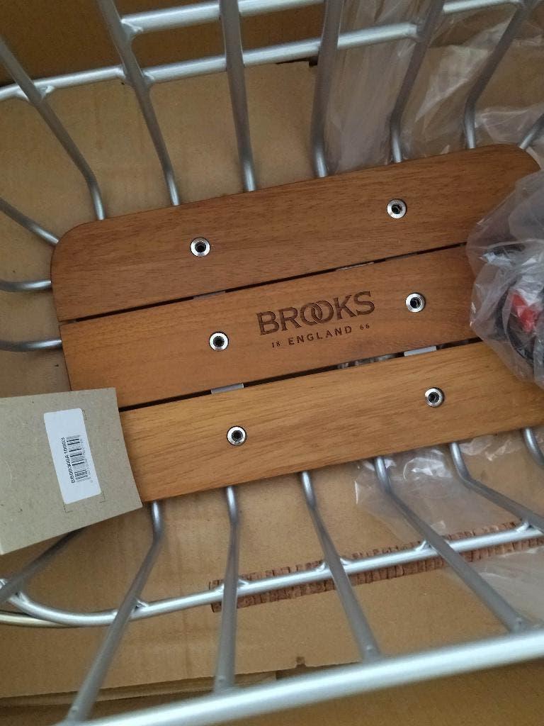 Fietsmand Brooks Hoxton, Ophalen, Stuurbevestiging, Nieuw, Brooks
