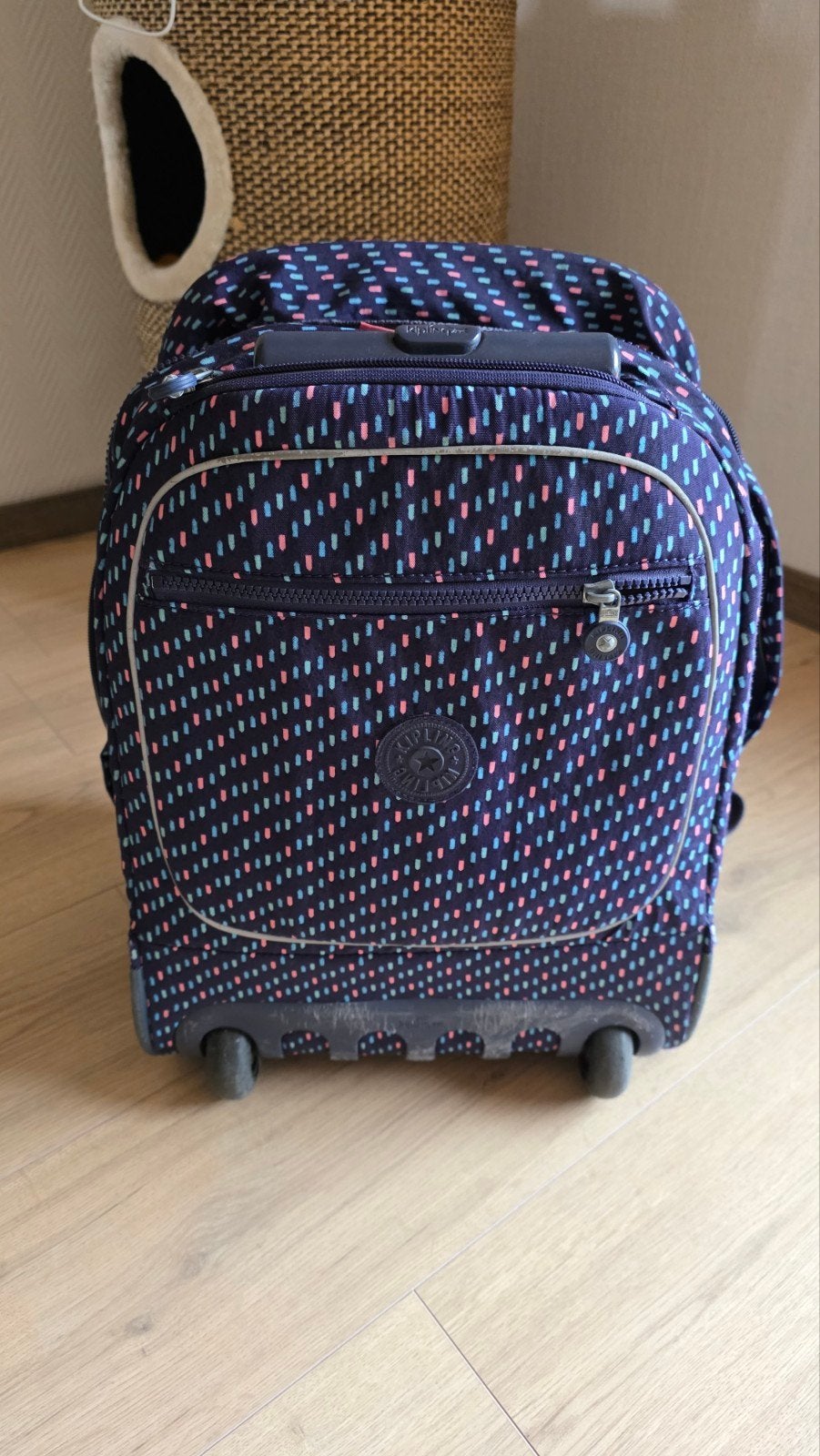 Sac à dos d'école à roulettes Kipling, Enlèvement, Utilisé, Bleu, Sac à dos