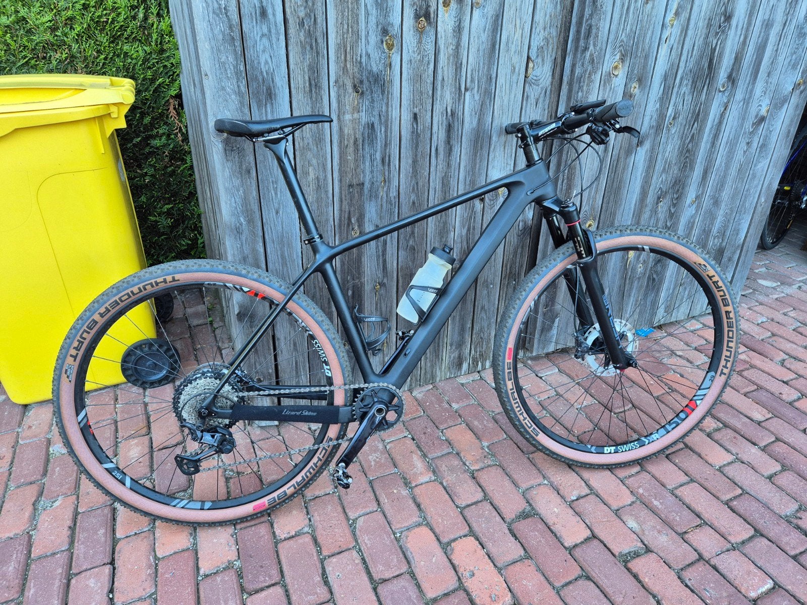 Carbon 29” XC mountainbike (maat L) – Shimano XT, Hardtail, Ophalen