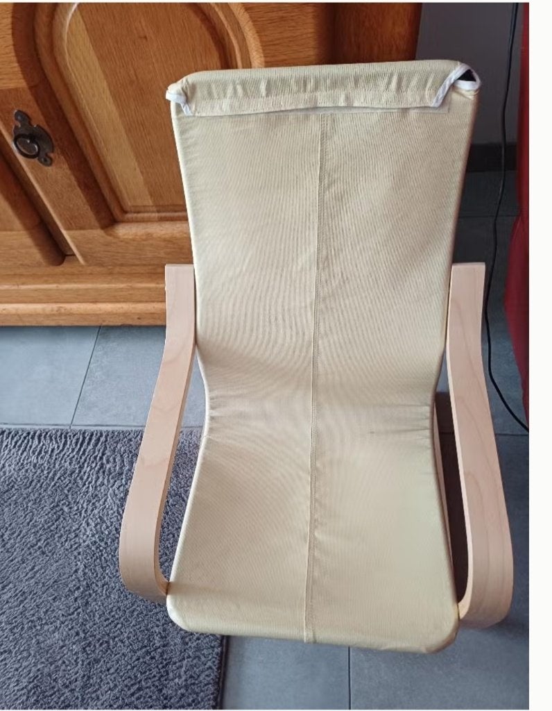 Ikea kinderstoel/zetel poang, Kinderen en Baby's, Kinderkamer | Tafels en Stoelen, Ophalen, Gebruikt, Stoel(en)