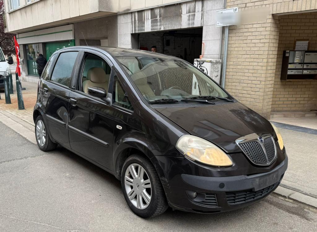 Lancia Musa 2006 1.4 Essence 101382KM / AUTOMATIQUE, Autos, Lancia, Cuir, Achat, Beige, Entreprise