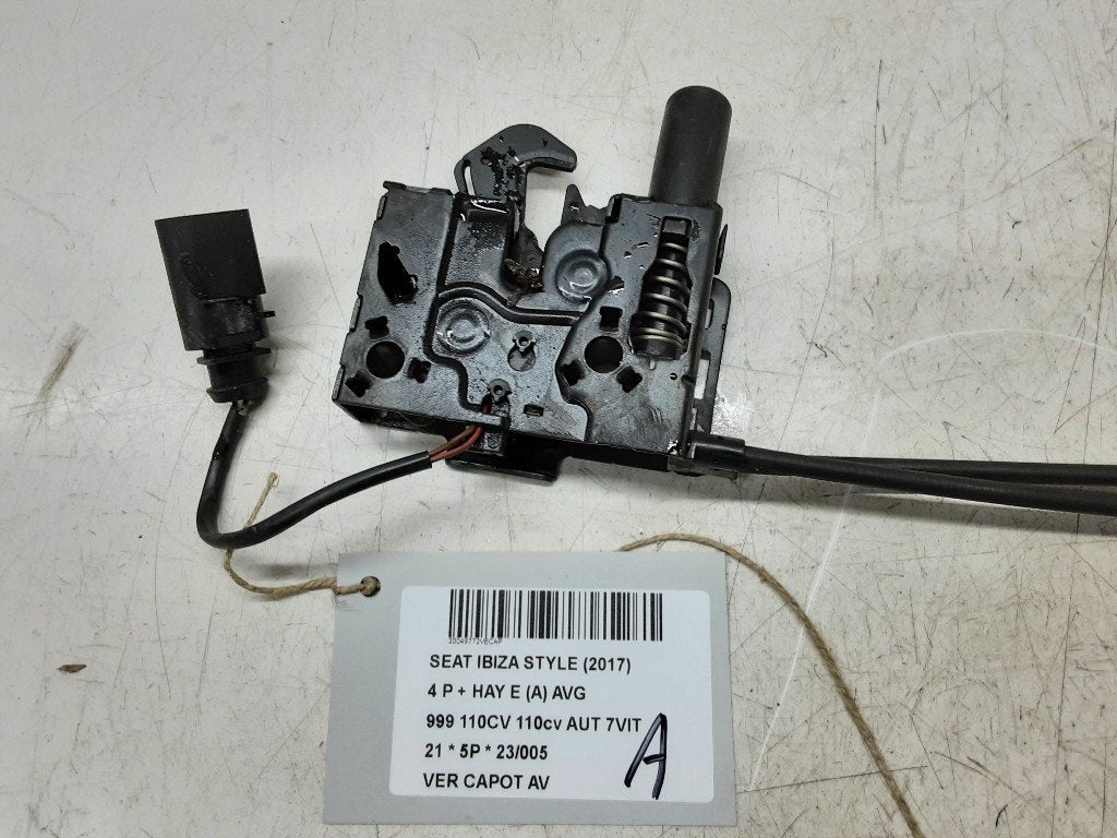 SERRURE CAPOT Seat Ibiza V (KJB) (01-2017/-), Utilisé, Seat