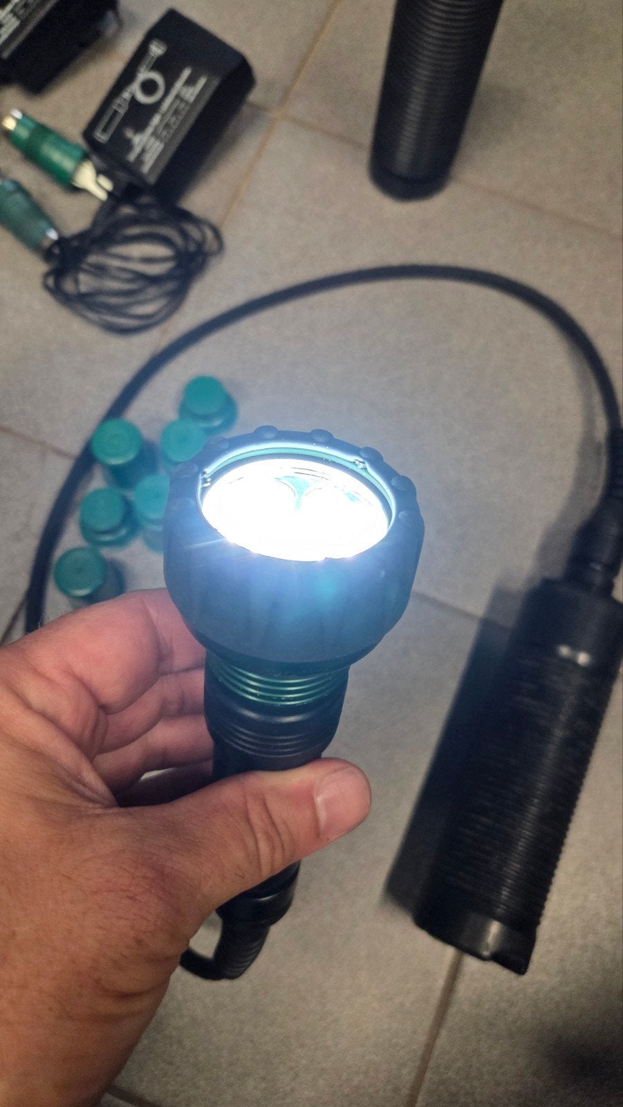 greenforce duiklamp, Ophalen of Verzenden, Duiklamp