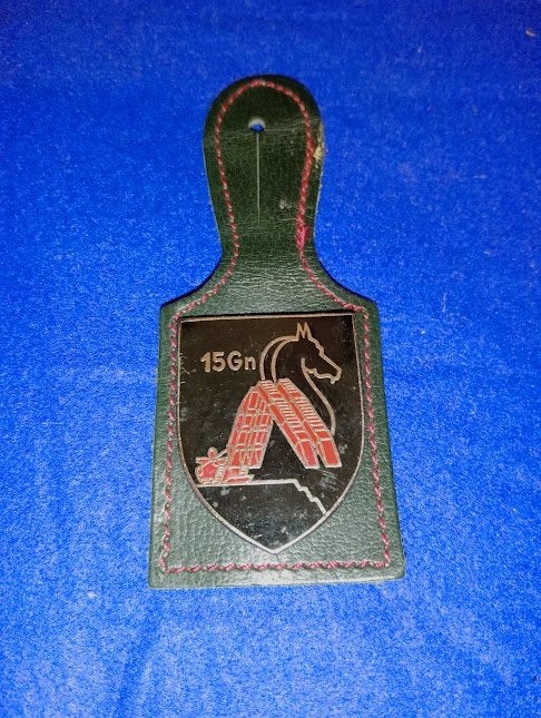 Oude A.B.L. Borstzakhanger, Ophalen of Verzenden, Landmacht, Embleem of Badge