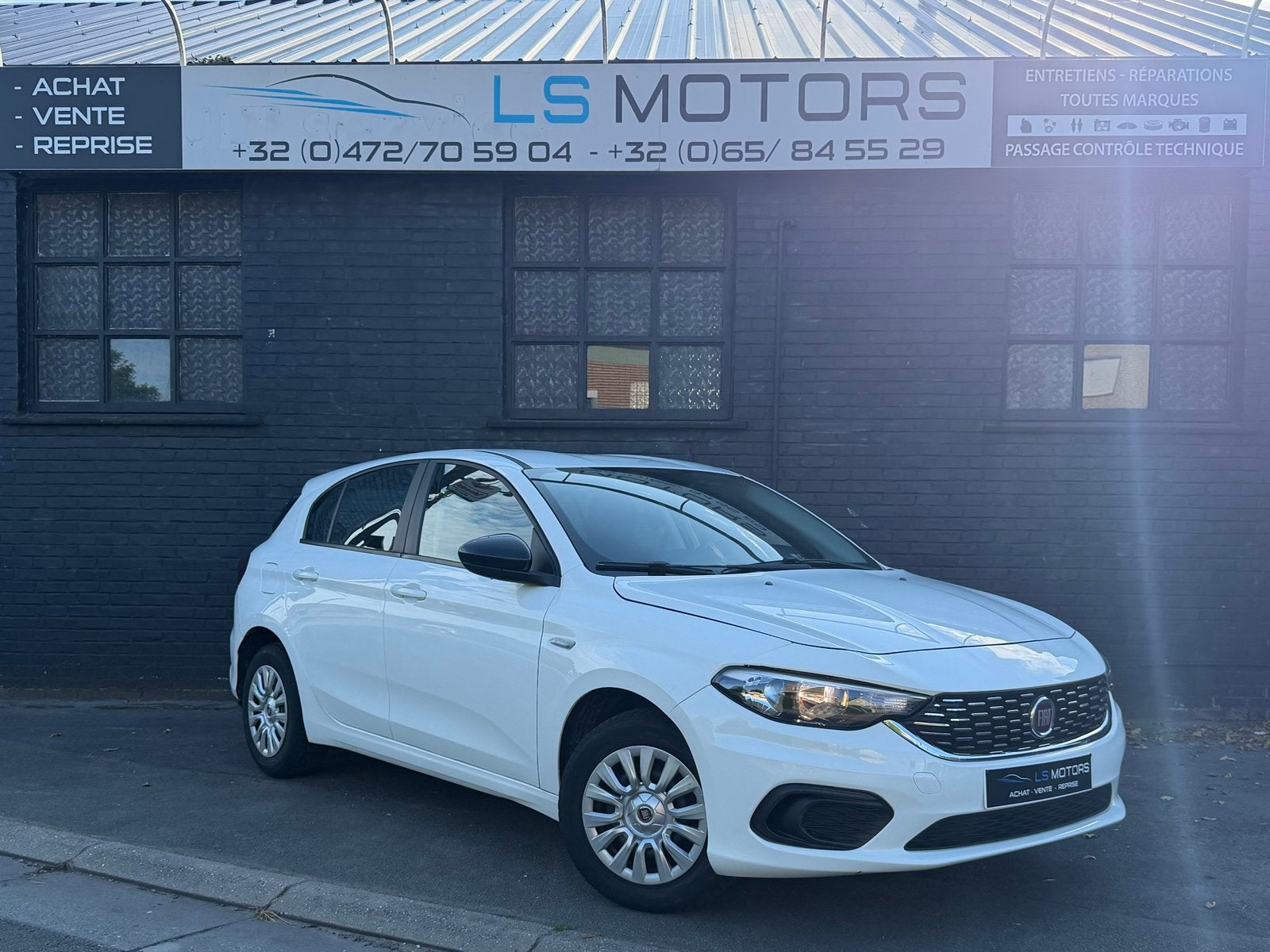 Fiat TIPO *Essence*Clim*2018*, Achat, Euro 6, Entreprise, Noir