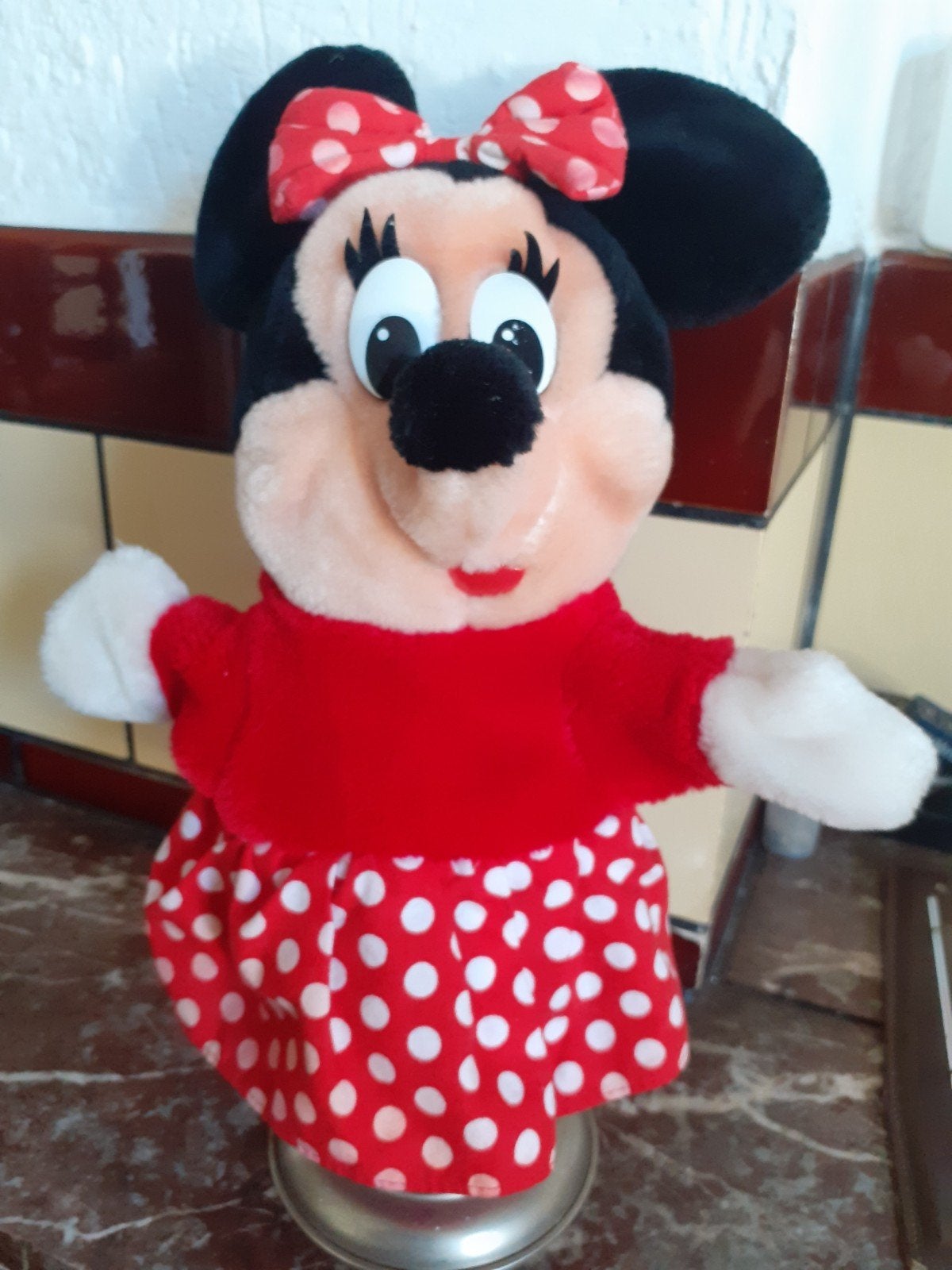 Minnie Mouse handpop poppenkastpop, Ophalen of Verzenden