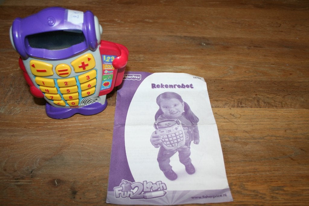 fisher price rekenrobot, Enfants & Bébés, Jouets | Fisher-Price, Enlèvement ou Envoi, Utilisé, Autres types, Sonore