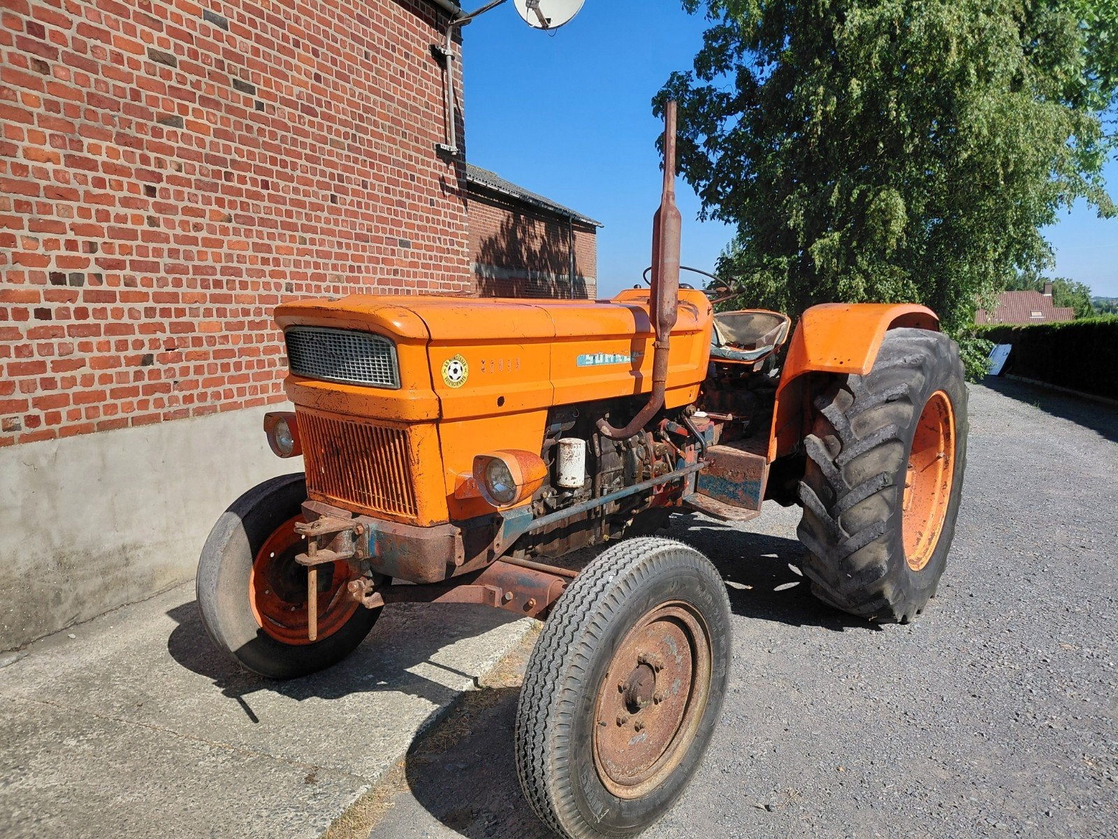 Tractor Fiat 800, Ophalen, Fiat