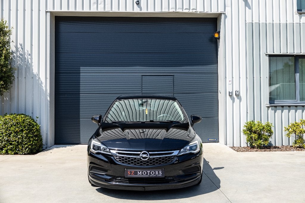 Opel Astra | 1.0 Benzine | StartStop | GPS | Topstaat, Auto's, Testrit aan huis, Zwart, Bedrijf, Dealer onderhouden