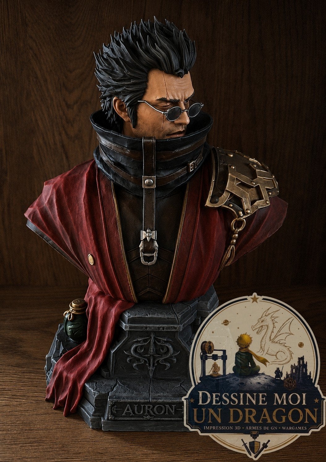 Statue Final Fantasy X - Auron - A peindre, Enlèvement ou Envoi, Fantasy