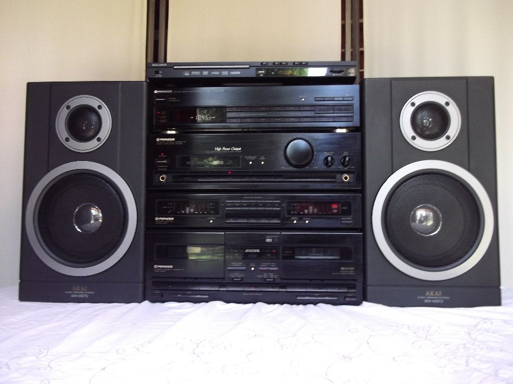 pioneer  stereo rack met boxen, Audio, Tv en Foto, Stereoketens, Ophalen, Gebruikt, Tuner of Radio, Pioneer