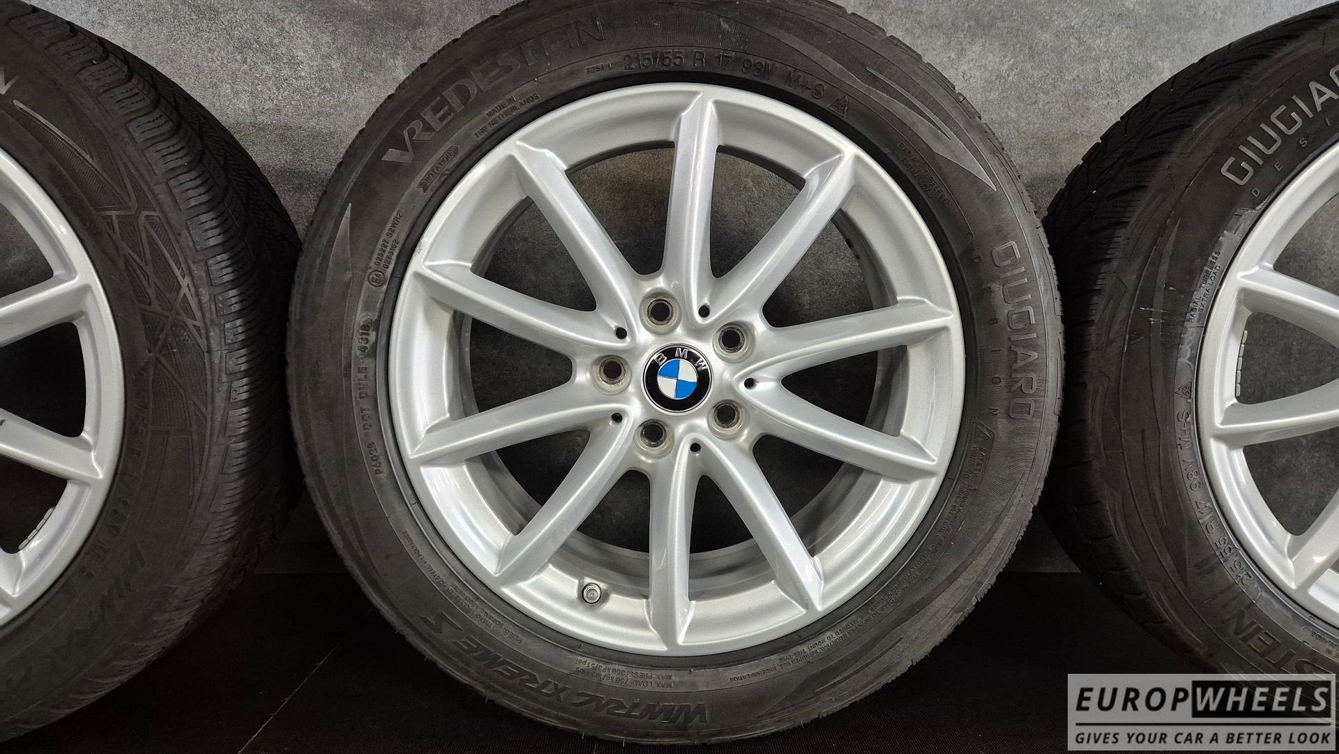 BMW 2 Serie U06 Wintervelgen 17 inch Vredestein 215/55R17, Auto-onderdelen, Banden en Velgen, -, -, Banden en Velgen, 17 inch