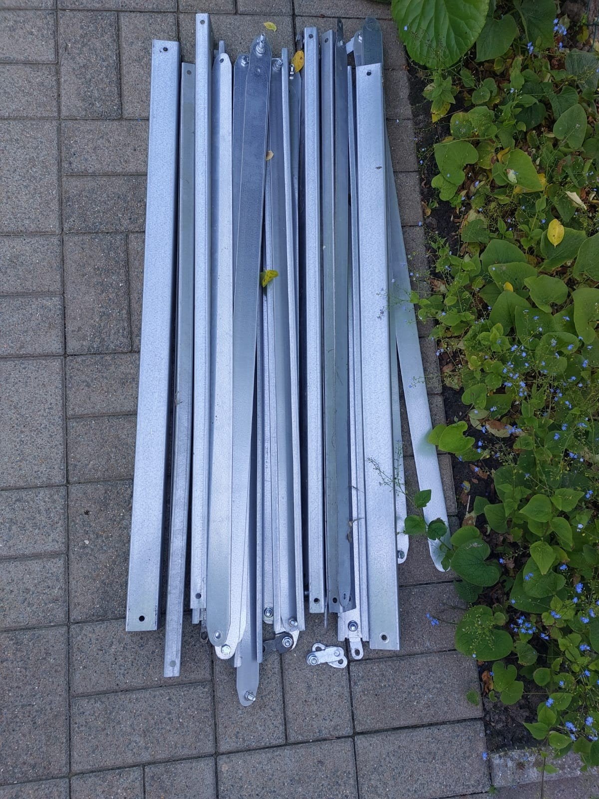 Zware enkelzijdige draagarmstelling 6x 3m op 85cm, Zakelijke goederen, Ophalen