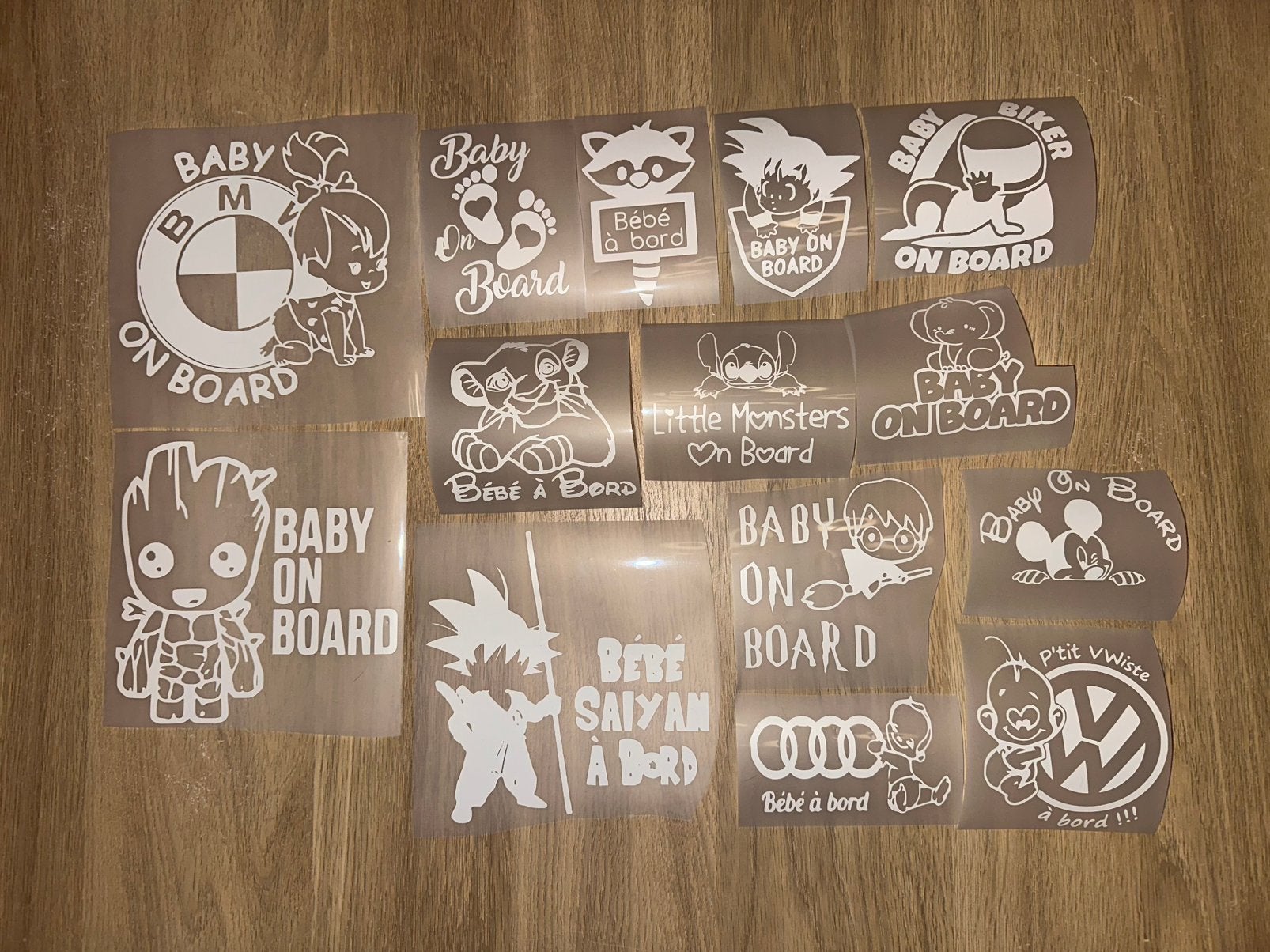 Stickers voiture, Enlèvement, Neuf