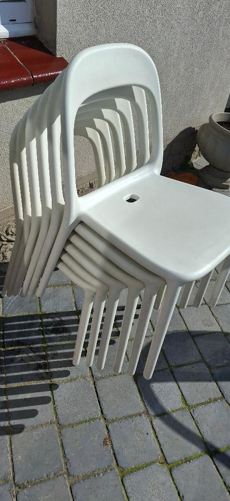 Chaises ikea, Maison & Meubles, Chaises, Enlèvement, Blanc, Ikea, Cinq, Six Chaises ou plus