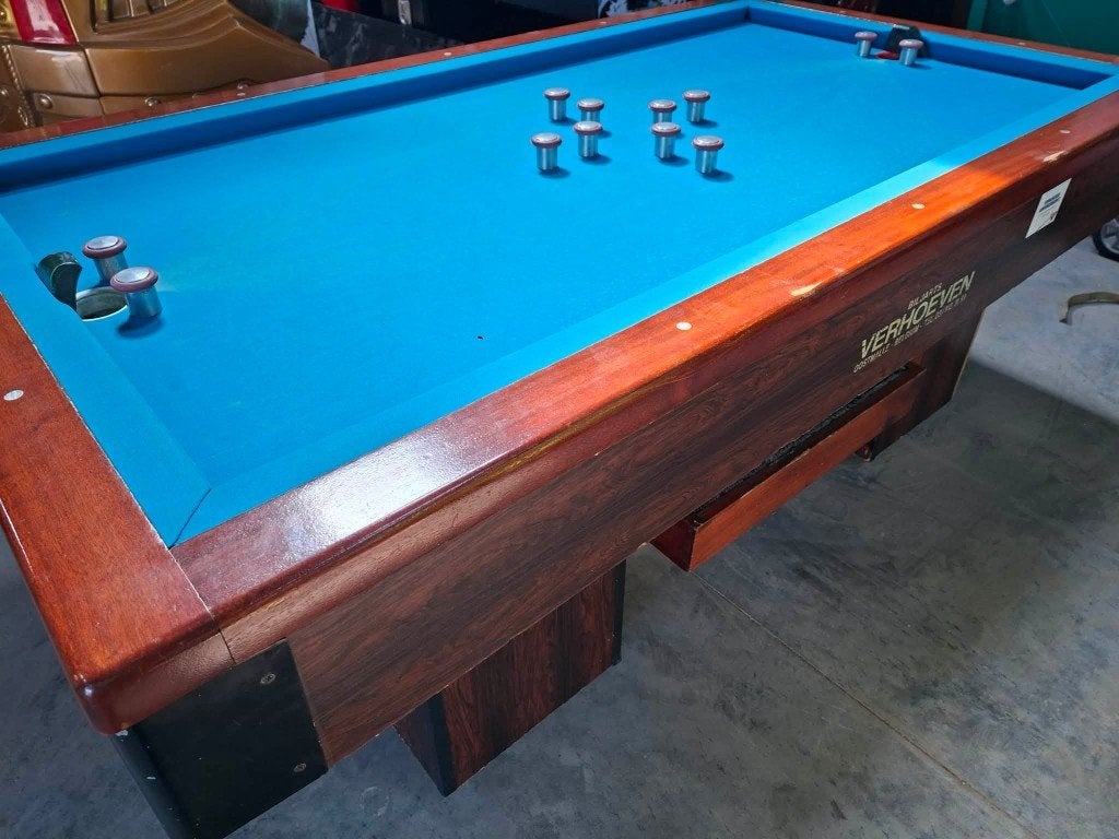 Verhoeven biljarts vanaf 1450 euro., Sport en Fitness, Ophalen, Zo goed als nieuw, Biljarttafel