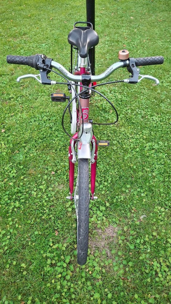 Zeer goede BERTIN 24" meisjesfiets ALLES OK + nieuw lichten, Frein à main, Comme neuf, Enlèvement, Oxford Sparta Batavus Norta gazelle Granville Sparta cube trek