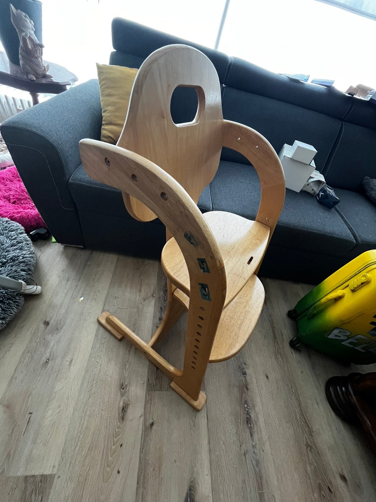 Chaise haute enfants, Enlèvement, Utilisé
