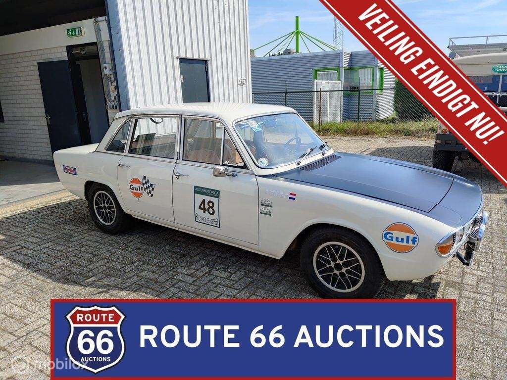 Triumph 2000 Mk2 | 1972 | Route 66 Auctions, Triumph, Zwart, Bedrijf, Handgeschakeld