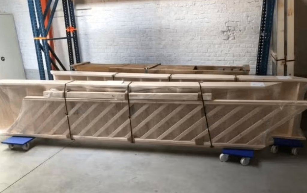 trap met leuning, Doe-het-zelf en Bouw, Ladders en Trappen, Trap, Ophalen