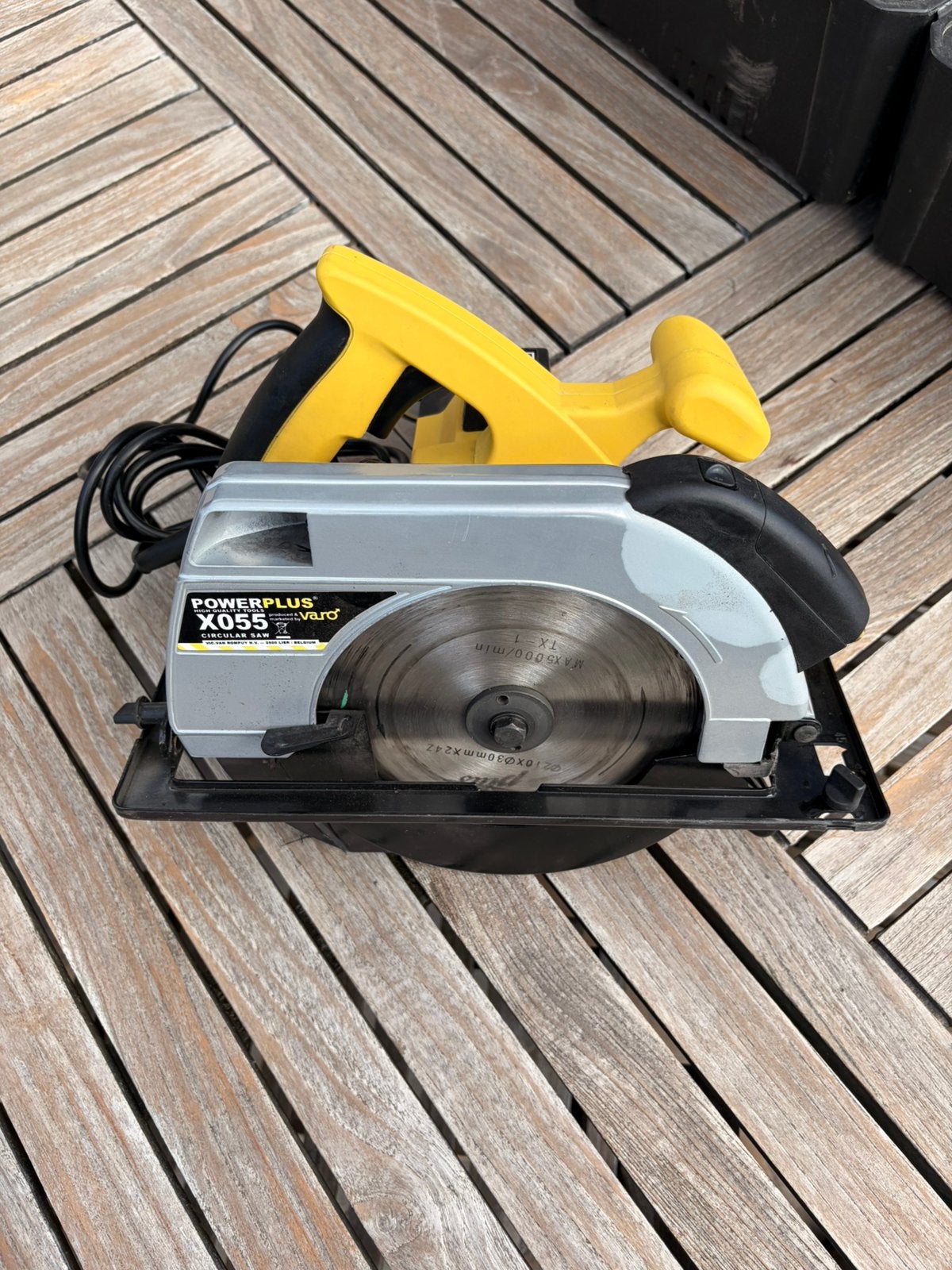 Hand cirkelzaag/ powerplus, Ophalen, Cirkelzaag, 70 mm of meer, Zo goed als nieuw