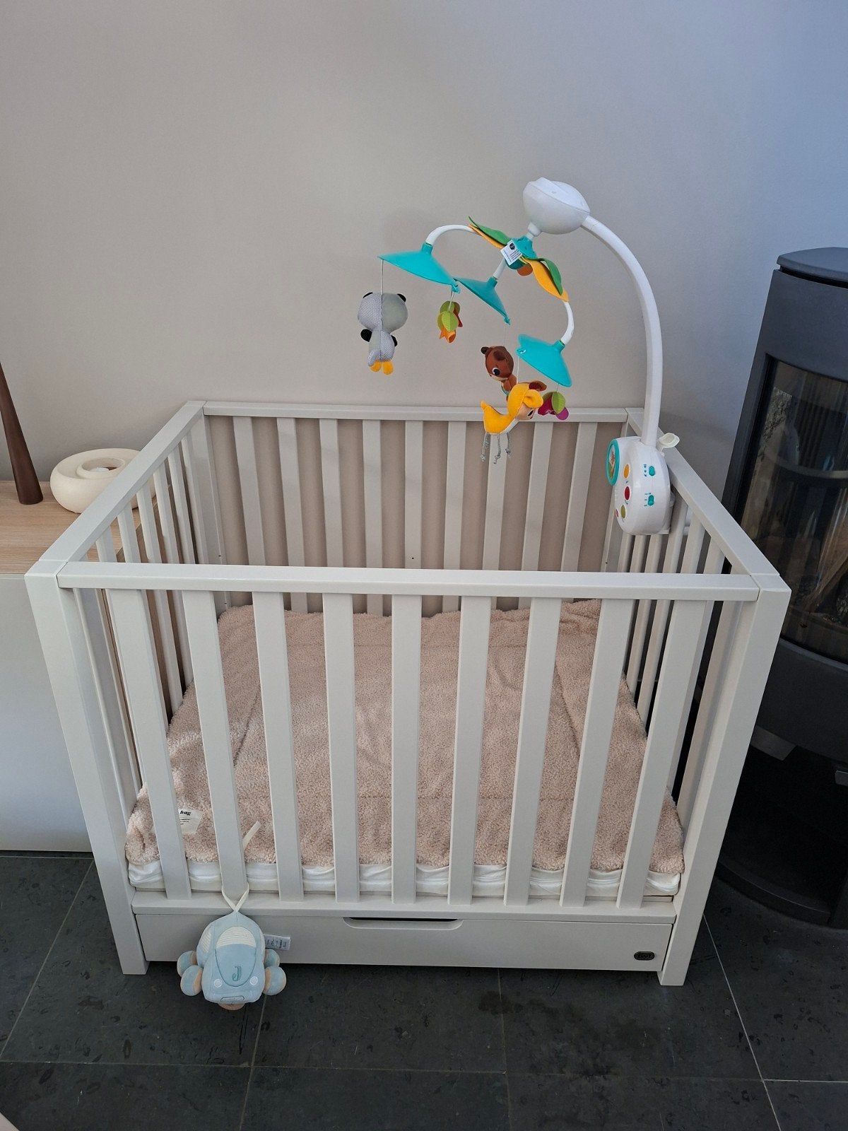 Baby park met lade in goede staat (kleur beige), Kinderen en Baby's, Ophalen, Lade
