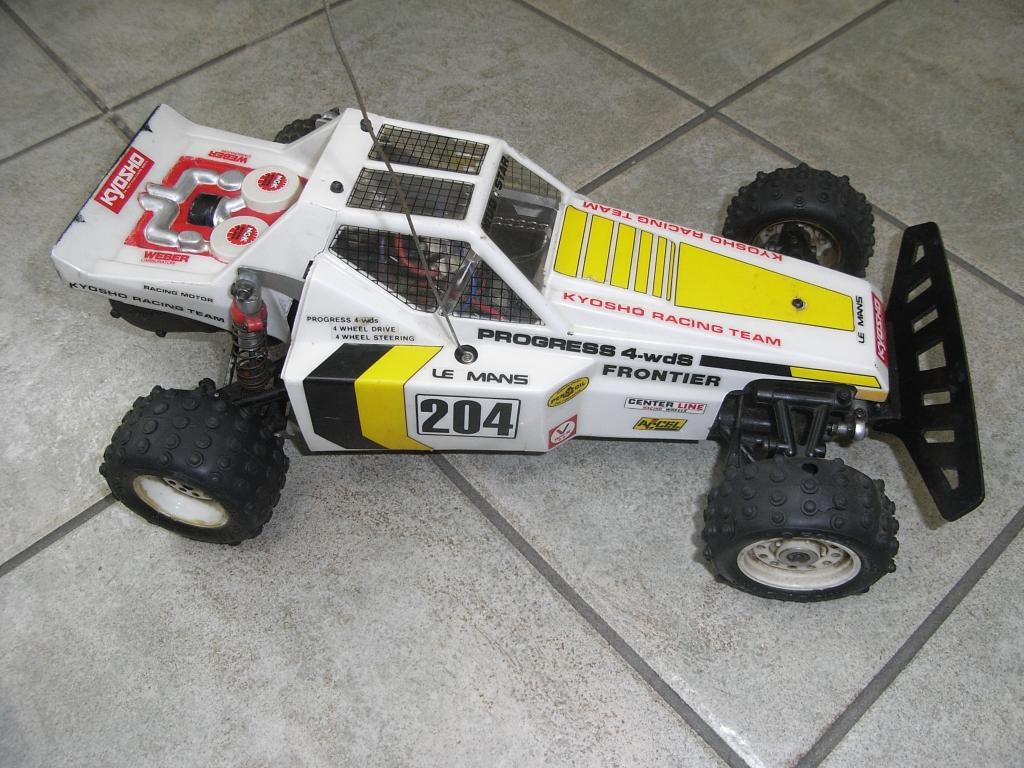 Voiture RC kyosho Progress vintage, Hobby en Vrije tijd, Ophalen, Gebruikt
