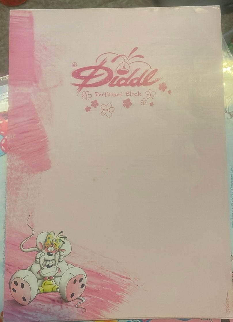 DIDDL bloc note  20 pag (2), Envoi, Diddl, Comme neuf