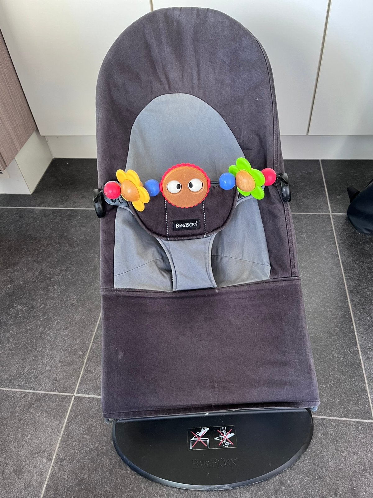 Babybjörn wipstoeltje + speelboog, Kinderen en Baby's, Wipstoeltjes, Ophalen, Gebruikt, Wipstoel
