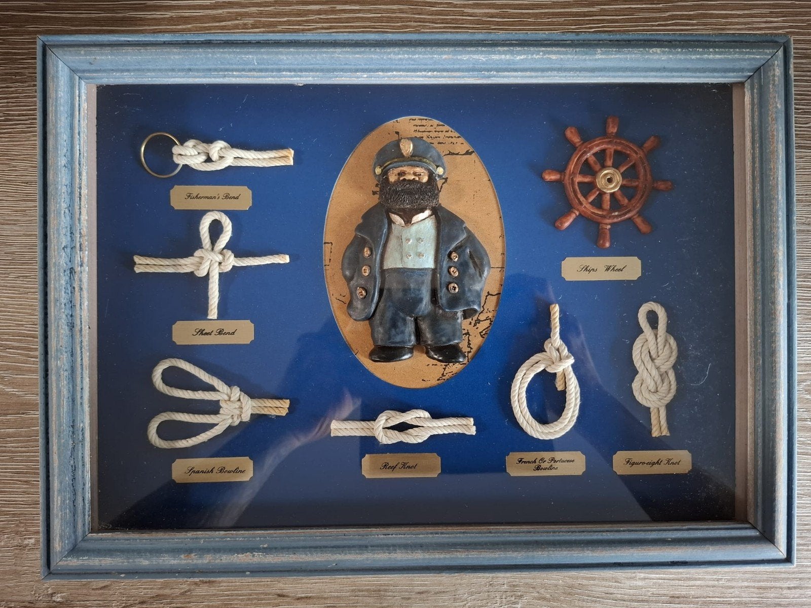 vintage maritieme knopenlijst, Ophalen of Verzenden