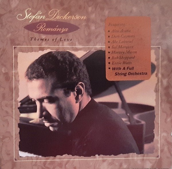 Stefán Dickerson – Románza - Themes Of Love, CD & DVD, CD | Jazz & Blues, Comme neuf, Enlèvement, Jazz, Album