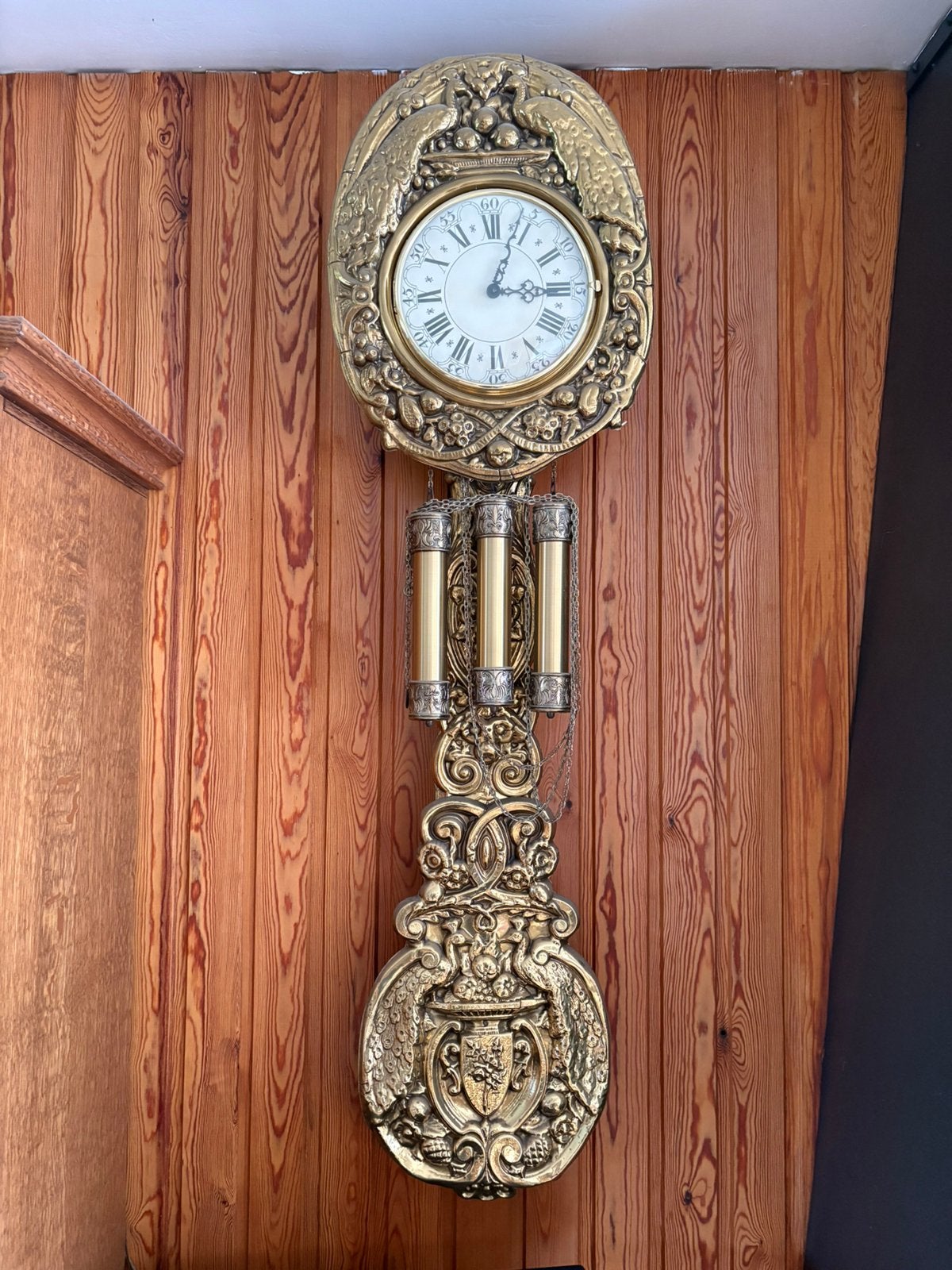 Horloge à 3 poids, Enlèvement