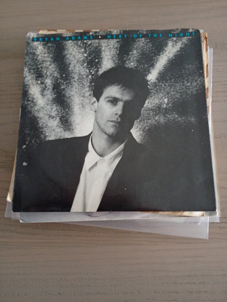 Bryan Adams - Heat of the night, Gebruikt, Verzenden, 7 inch, Fotohoes