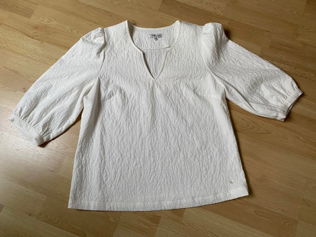 Blouse Terre Bleue, maat 38., Vêtements | Femmes, Blouses & Tuniques, Envoi, Comme neuf, Taille 38/40 (M), Blanc