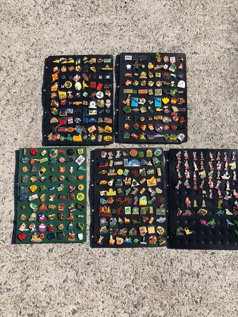 map met 300pins voor 100euro, Verzamelen, Ophalen
