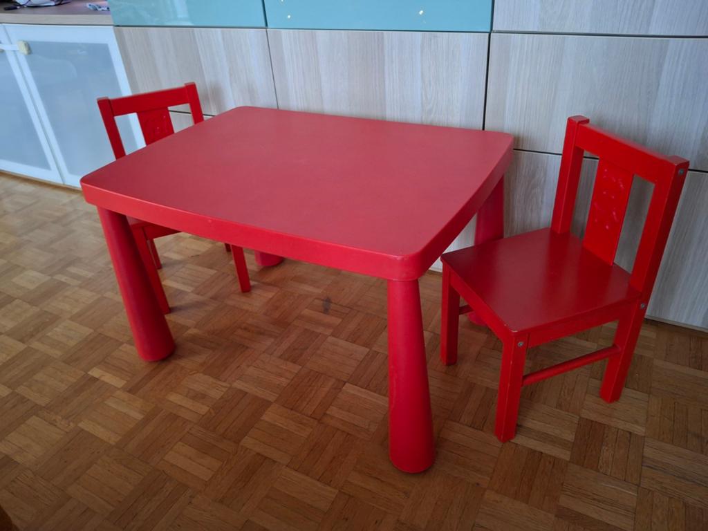 IKEA kindertafel en -stoel, Ophalen, Stoel(en)