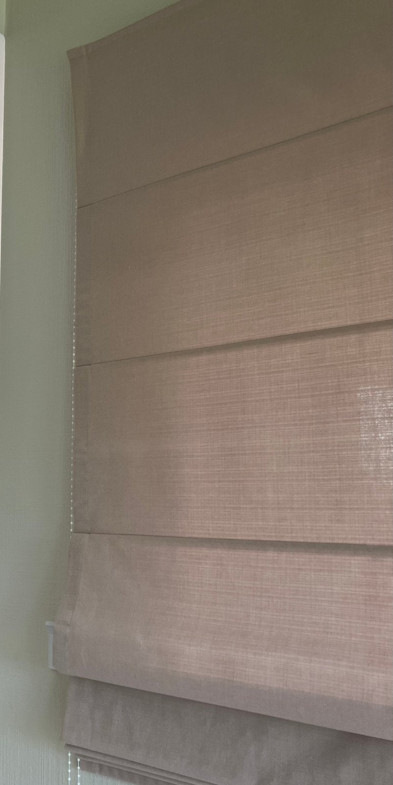 Vouwgordijn, Maison & Meubles, Enlèvement, Utilisé, Beige, Store romain